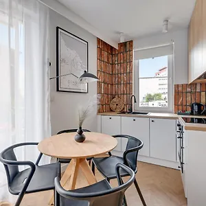Aura 40 Center & Free Parking By Downtown Apartment Gdansk